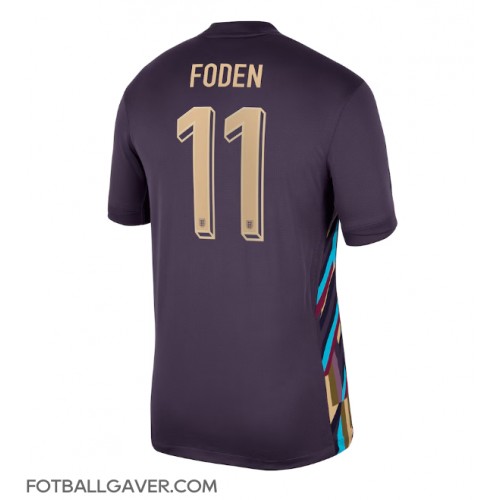 England Phil Foden #11 Fotballklær Bortedrakt EM 2024 Kortermet England Phil Foden #11 Fotballklær Bortedrakt EM 2024 Kortermet
